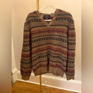 Brooks Brother XL Fair Isle Sweater